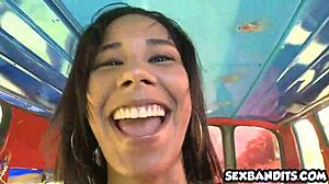 perfect ass latina hooker teases before fucking