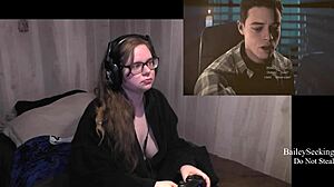 Until Dawn Play Through Part 3 With Tattoo And Fetish Elements.