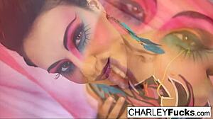 Charley Boldly Teases With Nude Tits And Ass