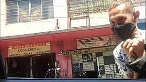 mary cadelona wife shows tits in sao paulo car streets