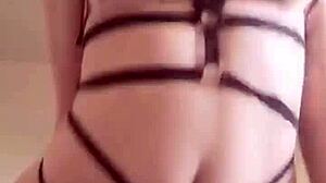 russian girl being kinda naughty with spanking