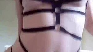 russian girl being kinda naughty with spanking