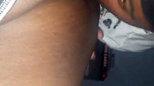 Amateur Ebony Bitch Gets Her Pussy Eaten Up And Away, Cum Dripping
