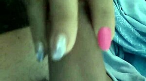 Early morning cumshot in the outdoor tent feels so liberating