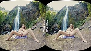 oh wow, watch verronica finger herself outdoors in vr!