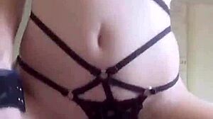 russian girl being kinda naughty with spanking