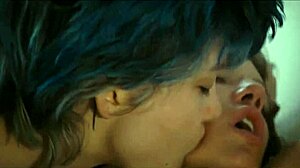 blue is the hottest color in lesbian passion