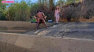 we got surprised by a naked guy in the forest wanting to bang