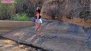 we got surprised by a naked guy in the forest wanting to bang