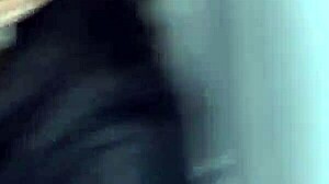 she sucks me in the fire escape and i fill her mouth with my cum