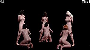 Imaginative 3D Anime Compilation Featuring Various Scenes