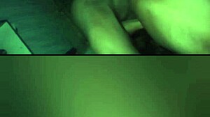 Discover the thrill of penetrating a hairy tight pussy up close