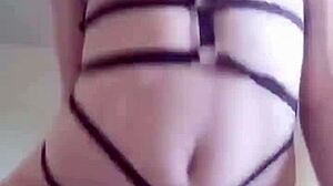 russian girl being kinda naughty with spanking