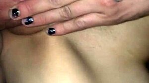 Petite brunette canadian experiences first time anal with monster cock, cum inside