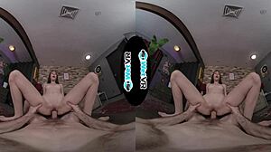 wetvr brunette tori mack gets facial in first vr porn 😍💦