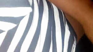 Amateur Ebony Bitch Gets Her Pussy Eaten Up And Away, Cum Dripping