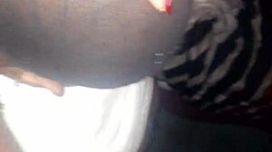 Amateur Ebony Bitch Gets Her Pussy Eaten Up And Away, Cum Dripping