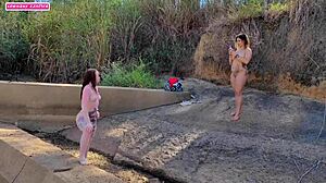 we got surprised by a naked guy in the forest wanting to bang