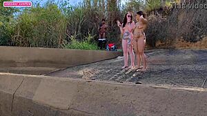 we got surprised by a naked guy in the forest wanting to bang