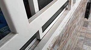 Spying on neighbor leads to intense fucking