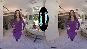 wetvr brunette tori mack gets facial in first vr porn 😍💦