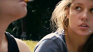 blue is the hottest color in lesbian passion