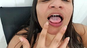 latina hides hairy mechanic affair