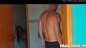 Brunette Prostitute Blows Cock Publicly