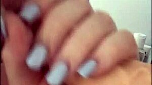 bbw bathes in shower with toys blowjob