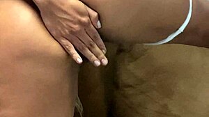 Giovana bombom shows how to masturbate solo with toys and natural tits