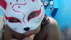 asian girl sucks dildo, craving real cocks