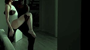 Black guy fucks Alexa Nova's tight pussy with big black cock!