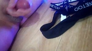 Cum Splashes on Roman Gisych's Girl's Panties