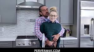 PervFam4K - Stepdad Banging Sexy Hot Stepdaughter Lily Larimar Hard