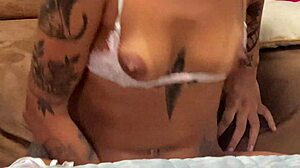 Giovana bombom shows how to masturbate solo with toys and natural tits