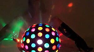 Alison Tyler, behind the scenes, masturbating her pussy