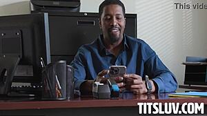 Sexy Busty Wife Linzee Feels Intense POV Blowjob