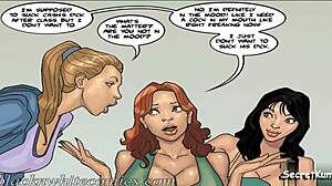 Janitor catches teen sucking college student's dick