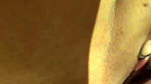 I watch this petite girl with big tits masturbate in the shower