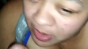 Sloppy toppy turns into deepthroat fun with wet mouths and eager tongues