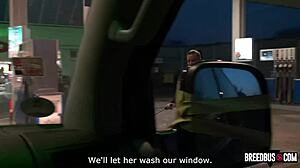 slutty window cleaner deepthroats and bends over 😈