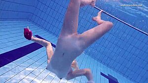 Elena Proklova shows off sexy body alone in pool 😍