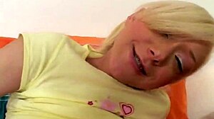 Lil Lexy Shows Natural Tits While Fingering Her Pussy Solo