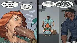 Janitor catches teen sucking college student's dick