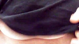 Front View of Intense Cum Shot During Masturbation Session