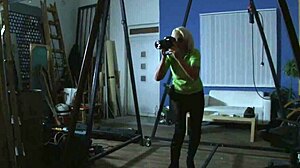 Tormented amateur bound in bondage, spanked roughly, orally dominated.