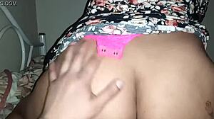 big booty latina rides that old dick hard