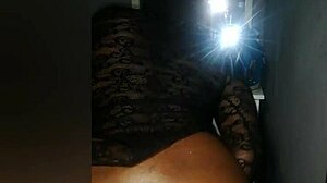 Ebony couple big black ass fucks amateur BBC