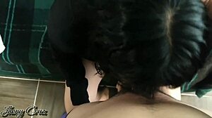 Blonde gets ass fucked hard until filled with cum