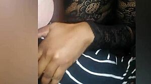 Ebony couple big black ass fucks amateur BBC